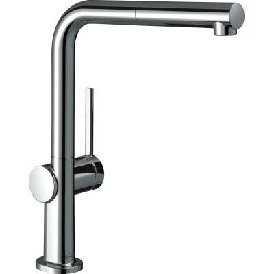 Hansgrohe Змішувач для кухні Talis M54, довж.виливу - 215мм, витяжний, 1важіль, KM270, хром