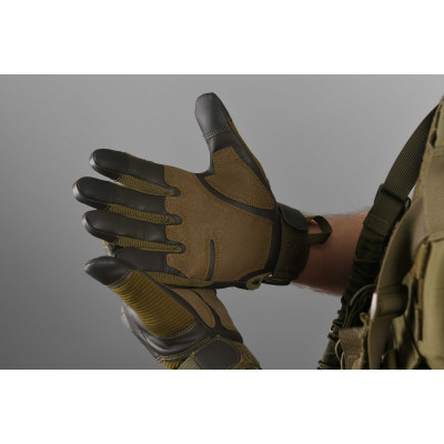 2E Tactical Рукавиці тактичні, Sensor Touch XL, хакі 2E Tactical Рукавиці тактичні, Sensor Touch XL, хакі