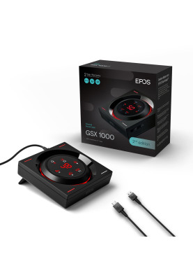 Epos Звукова карта зовнішня GSX 1000 2nd edition, 7.1, black