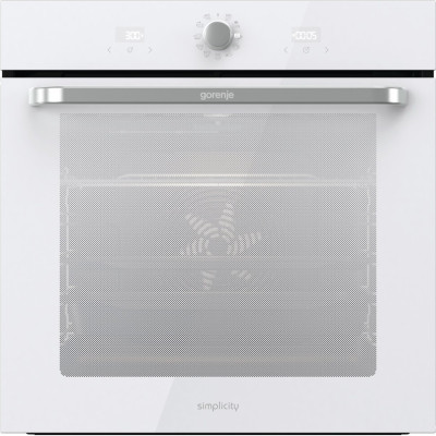 Gorenje Духовий шафа електричний, 77л, A, пара, дисплей, макс.темпер.-300, білий