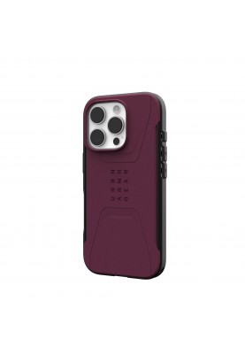 UAG Чохол для iPhone 16 Pro, Civilian Magsafe, Bordeaux