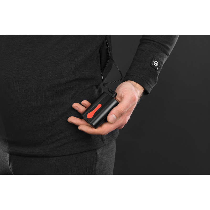 2E Tactical Чоловіча термобілизна з підігрівом eFiber for Men Black, розмір L