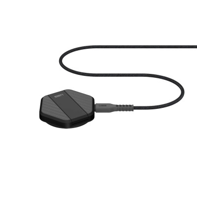 UAG Бездротове зарядне пристрій Wireless Charging Pad With Stand, Black/Carbon Fiber