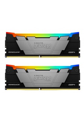 Kingston Пам'ять ПК DDR4 16GB KIT (8GBx2) 3600 FURY Renegade RGB