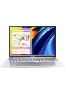 ASUS Ноутбук Vivobook 16 X1605VA-MB589 16" WUXGA IPS, Intel i5-1335U, 16GB, F512GB, UMA, noOS, Сріблястий