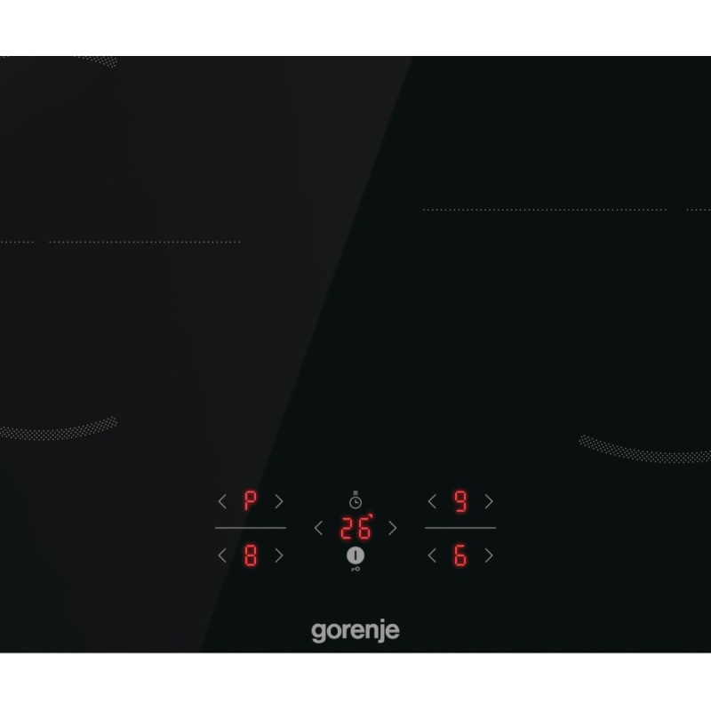 Gorenje Комплект (духовка електрична BOS6737E06BG + поверхня індукційна GI6401BSC), 743032, чорн