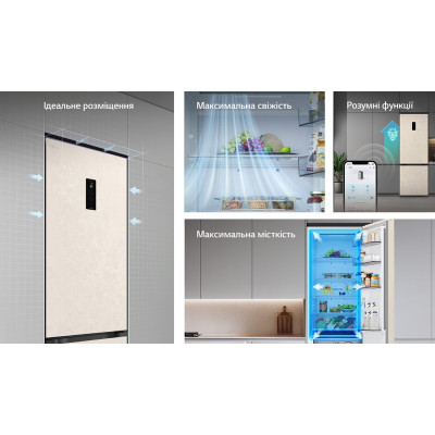 LG Холодильник з нижн. мороз., 203x60х68,