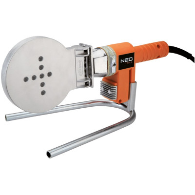 Neo Tools 21-002 Паяльник для пластикових труб, 1200 Вт, 16-110мм, PTFE-покриття, 260 ° С, 6.9 кг, кейс