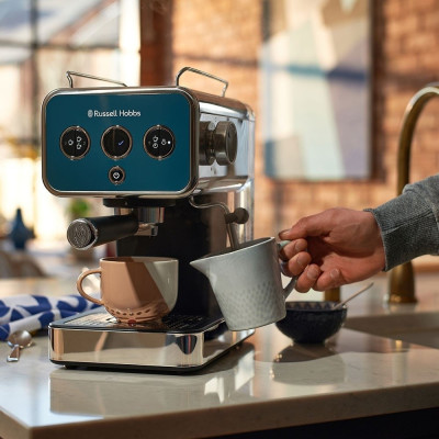 Russell Hobbs Кофеварка ріжкова 26451-56 Distinctions, синій