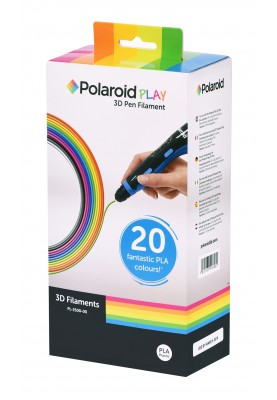 Polaroid Набір нитки 1.75мм PLA для ручки 3D Polaroid PLAY (20 кольорів)