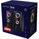 Trust Акустична система GXT 606 Javv 2.0, USB/AUX, RGB, чорний