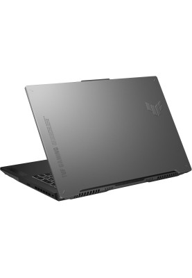 ASUS Ноутбук TUF Gaming A17 FA707XI-LL036 17.3" WQHD IPS, AMD R9-7940HS, 16GB, F1TB, NVD4070-8, NoOS, Сірий