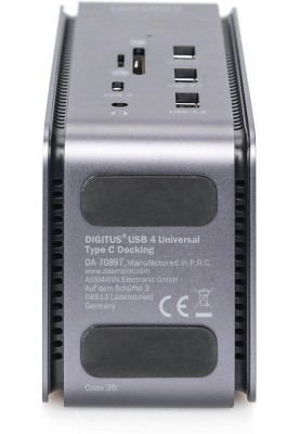 Digitus Докстанція USB-C, 14 Port, 8K