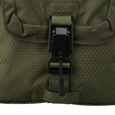 2E Tactical Сумка плечова, магнітний замок, 5 відсіків, зелена 2E Tactical Сумка плечова, магнітний замок, 5 відсіків, зелена