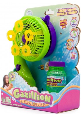 Gazillion Генератор мильних бульбашок Світлове шоу, 118мл