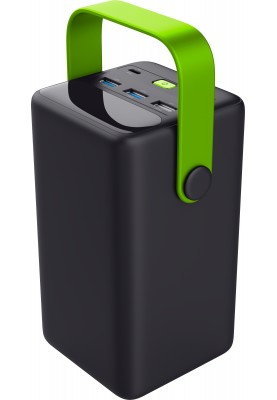 Trust Акумулятор портативний літій-іонний power bank Redoh XXL, 50000мА·год, 3хUSB-A/USB-C, 20W, чорний