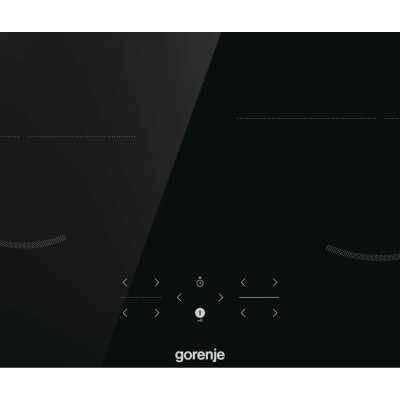 Gorenje Варильна поверхня індукційна, 60см, PowerBoost, TouchControl, поєднання конфорок, чорний