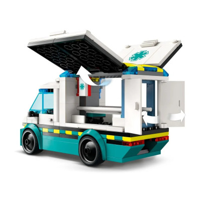 LEGO Конструктор LEGO City Швидка допомога LEGO Конструктор LEGO City Швидка допомога