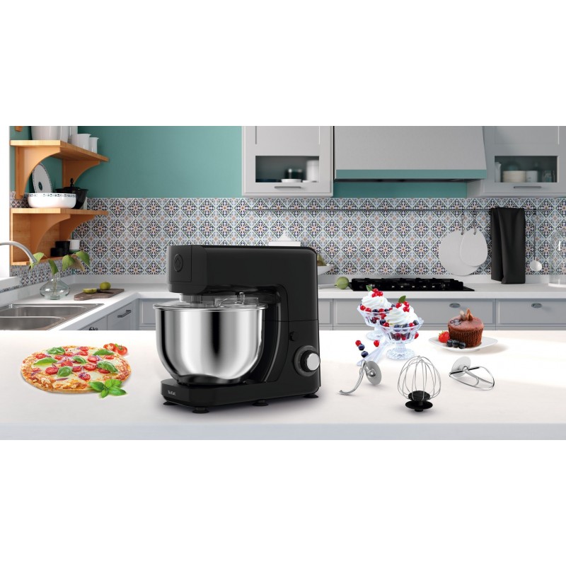 Tefal Кухонна машина MASTERCHEF ESSENTIAL, 800Вт, насадок-3, чорний