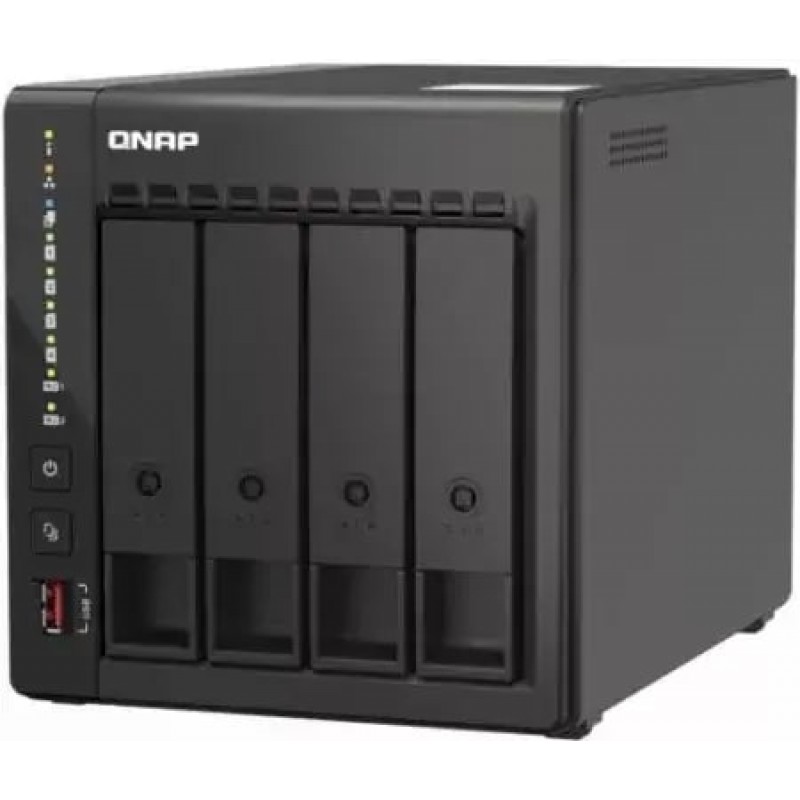 QNAP Мережеве сховище TS-453E-8G (2.5GbE HDMI USB 3.2 Gen2)