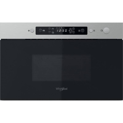 Whirlpool Мікрохвильова піч вбудована, 22л, електронне упр., 750Вт, гриль, дисплей, нерж