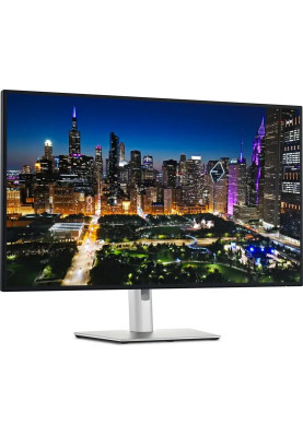 Dell Монітор DELL 31.5" U3225QE HDMI, 2xDP, USB-C, Thunderbolt, RJ-45, IPS Black, 3840x2160, 120Hz, sRGB 100%, Delta E<1.5, Pivot, HDR600, Light Sensor