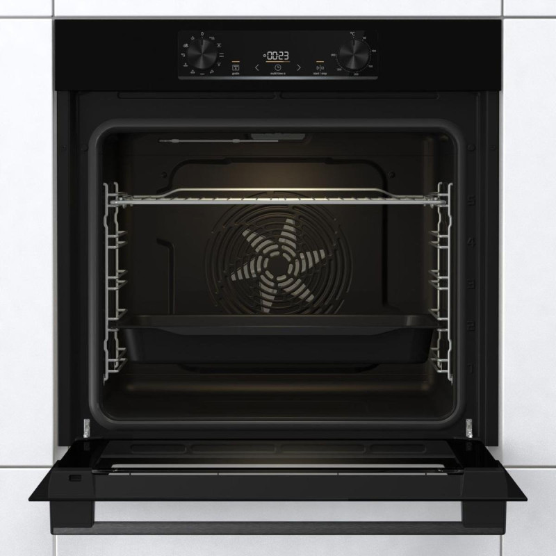 Gorenje Комплект (духовка електрична BO6735E02BK + поверхня газова G641EB), 740147, чорн