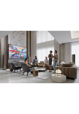 Epson Проектор ультракороткофокусний EH-QS100W UHD, 4500 lm, LASER, 0.16, білий