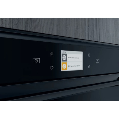 Whirlpool Духовий шафа Whirlpool електричний, 73л, A+, дисплей, конвекція, телескопічні напрямні, чорний