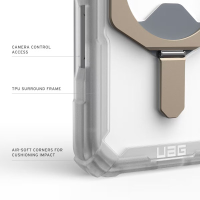 UAG Чохол UAG для iPhone 17 Pro, Plasma XTE MagSafe, Clear/Titanium