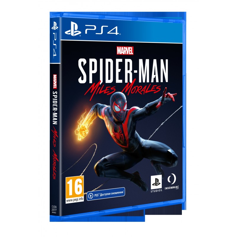 Insomniac Games Marvel Spider-Man. Miles Morales (PS4)