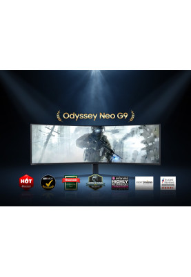 Samsung Монітор QLED 48.7" Odyssey G9 49AG950N