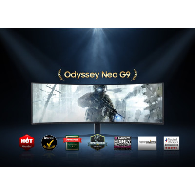 Samsung Монітор QLED 48.7` Odyssey G9 49AG950N