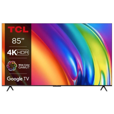 TCL Телевізор 85" LED 4K 60Hz Smart Google TV Black