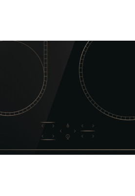 Gorenje Варильна поверхня індукційна, 60см, PowerBoost, TouchControl, поєднання конфорок, чорний