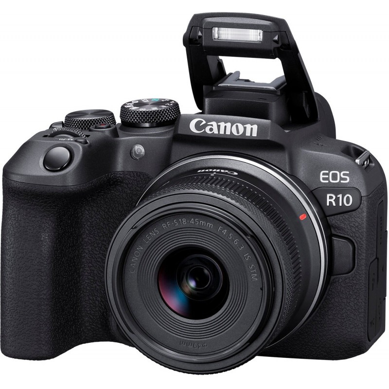 Canon Цифр. фотокамера EOS R10 + RF-S 18-45 IS STM + адаптер EF-RF