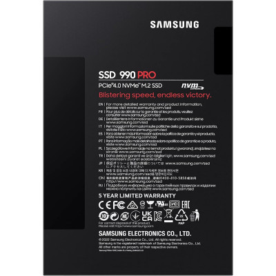Samsung Накопичувач SSD M.2 2TB PCIe 4.0 990PRO
