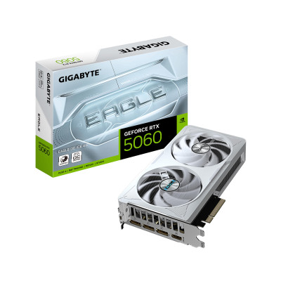 Gigabyte Відеокарта GeForce RTX 5060 8GB GDDR7 EAGLE OC ICE