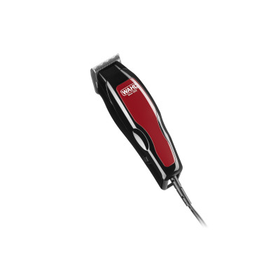 Moser Машинка для стриження WAHL 100 Combo, від мережі, вібраційний мотор, насадок-9, тример, кейс, сталь, чорно-червоний