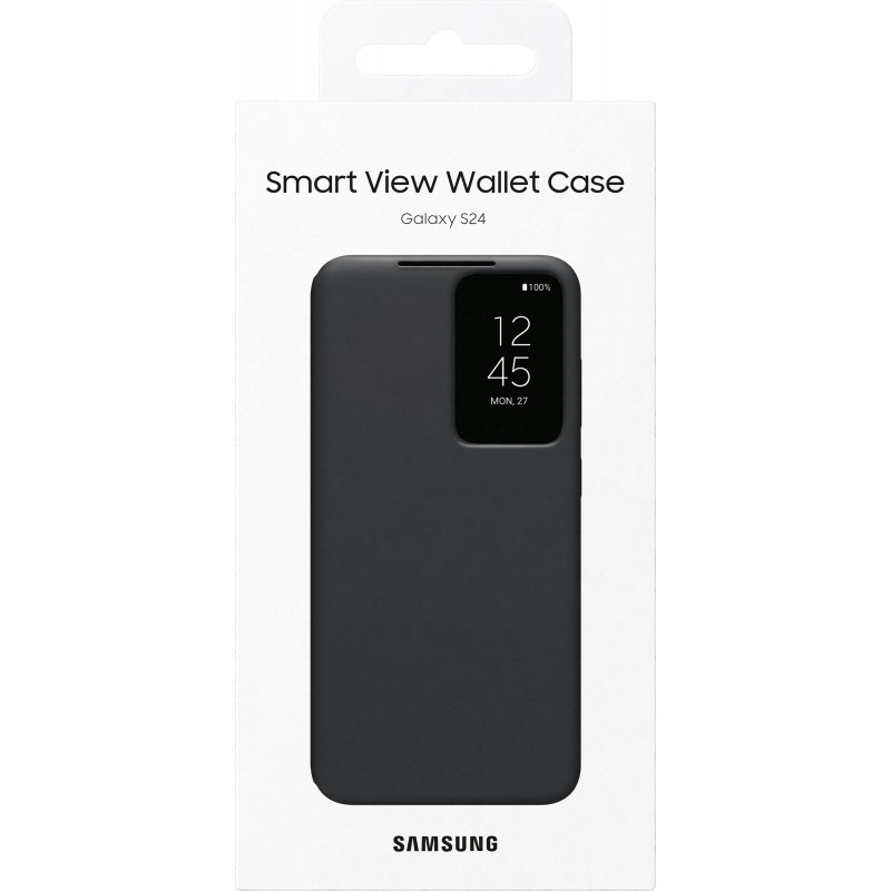 Samsung Чохол для Galaxy S24 (S921), Smart View Wallet Case, чорний