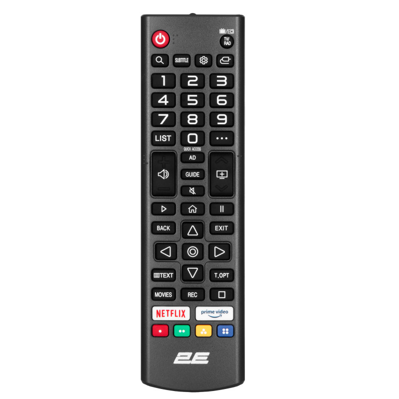 2E Телевізор 43" LED FHD 60Hz Smart Android Black