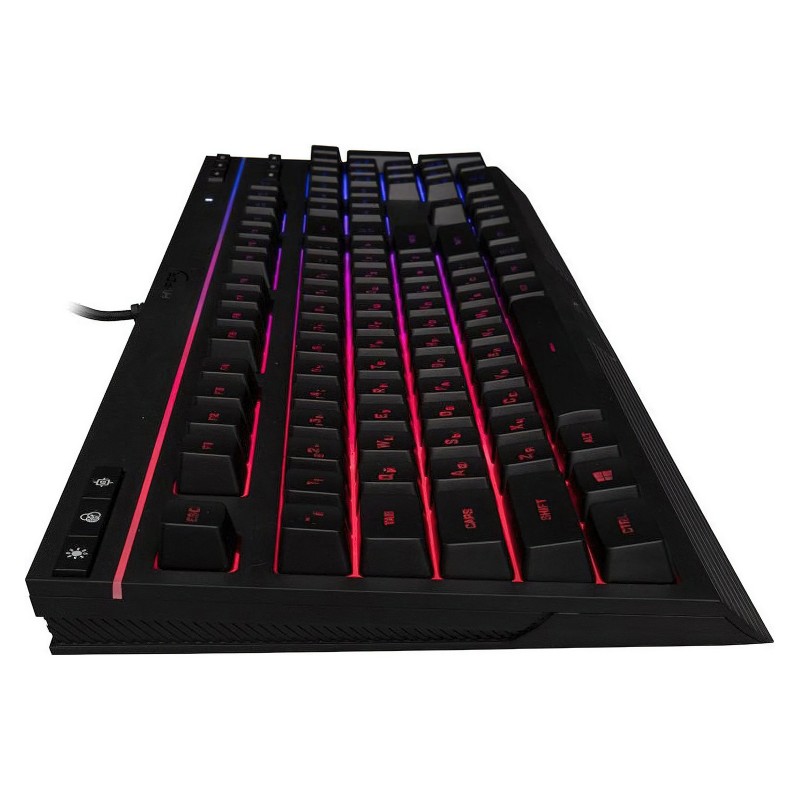 HyperX Клавіатура мембранна Alloy Core 117key, USB-A, EN/UK, RGB, чорний