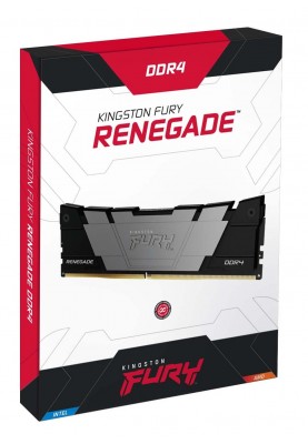 Kingston Пам'ять ПК DDR4 16GB KIT (8GBx2) 3200 FURY Renegade