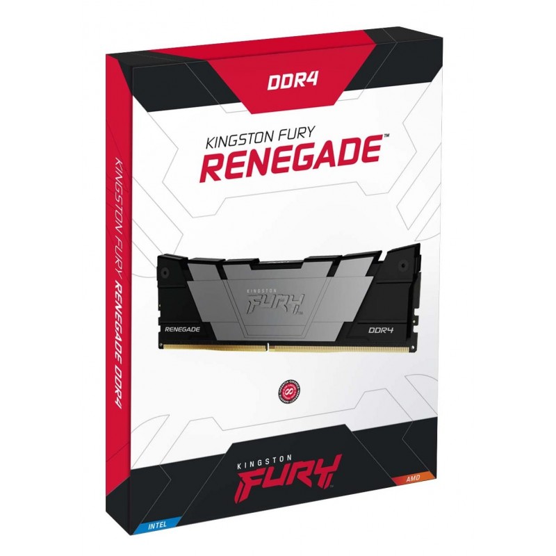 Kingston Пам'ять ПК DDR4 16GB KIT (8GBx2) 3200 FURY Renegade