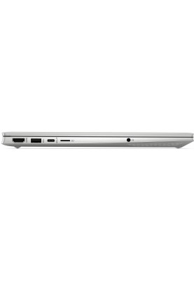 HP Ноутбук Pavilion 15-eh3004ua 15.6" FHD IPS AG, AMD R5-7530U, 8GB, F512GB, UMA, DOS, сріблястий