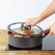 Tefal Набір скляних кришок Ingenio, 16см, 18см, 20см, скло, пластик, чорний