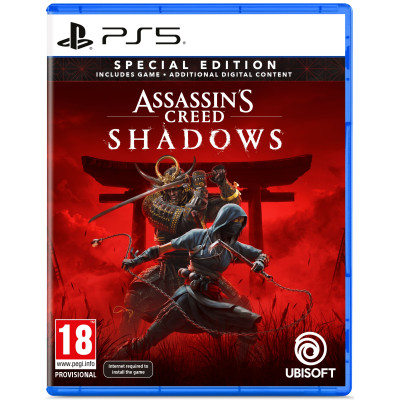 Games Software Assassin's Creed Shadows Special Edition [BD диск] (PS5)