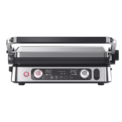 Braun Гриль притискний MultiGrill 9 CG 2200Вт, темп. режимів-3, з'ємні пластини, термощуп, метал