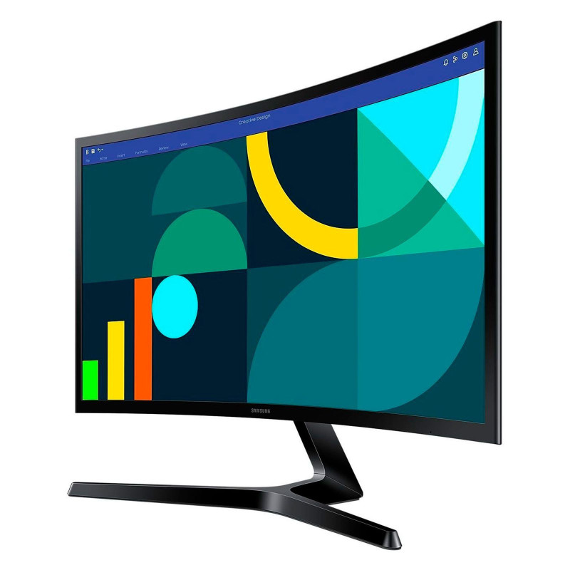 Samsung Монітор 27" S27D366 D-Sub, HDMI, VA, 100Hz, 4ms, CURVED