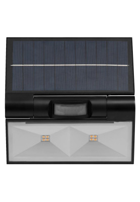 LEDVANCE Світильник автономний ENDURA STYLE SOLAR DOUBLE 2Вт 3000К 380Лм IP44 чорний
